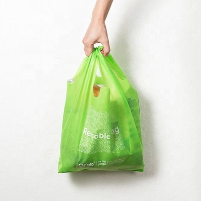 PP kumaşlı tekrardan kullanılabilir yelek alışveriş çantası Tote alışveriş çantası